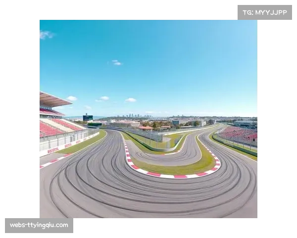 车手利用赛道限制边界争取更佳过弯线路